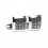 Grazie Filipeti Diamonds Cube Cufflinks