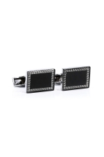 Grazie Filipeti Black Snake Cufflinks