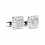 Grazie Filipeti Imperial White Cufflinks