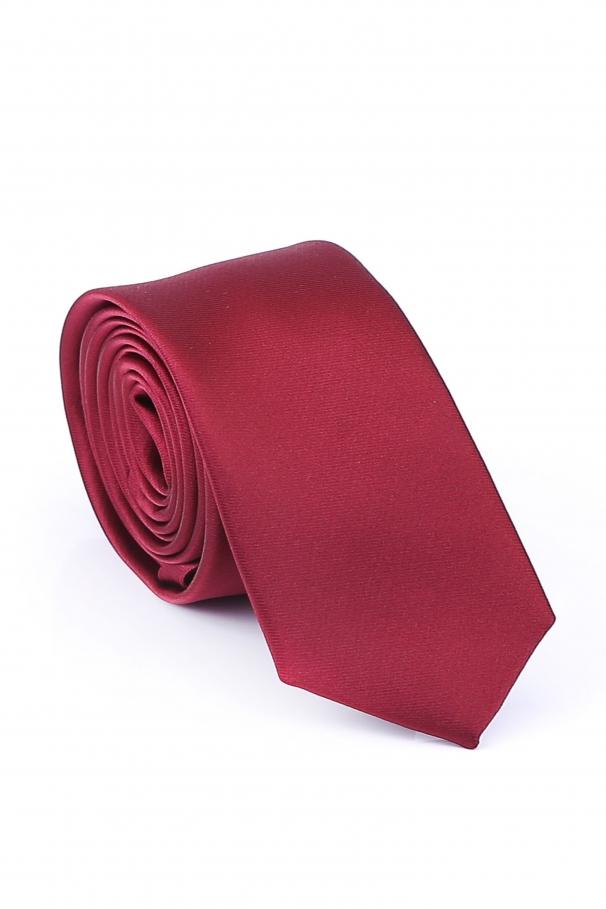 Cravata Slim bordo din matase