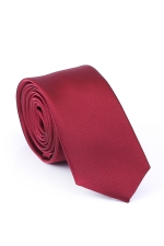 Cravata Slim bordo din matase