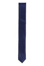 Cravata Slim bleumarin din matase