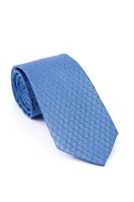 Ivory Tie With Flowers