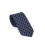 Cravata clasica bleumarin cu model in zale