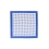 Blue Pocket Square With Dots