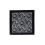 Batista de buzunar neagra cu modele paisley