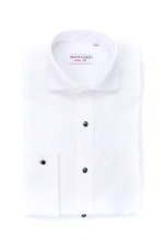 Evening white shirt for men with cufflinks