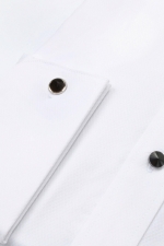 Evening white shirt for men with cufflinks