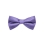 Papion din matase violet in picatele albe