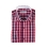 Camasa casual slim fit in carouri bleumarin alb si rosii