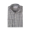 Brown checked classic fit shirt with white lines