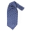 Esarfa ascot albastra cu modele paisley Grazie Filipeti
