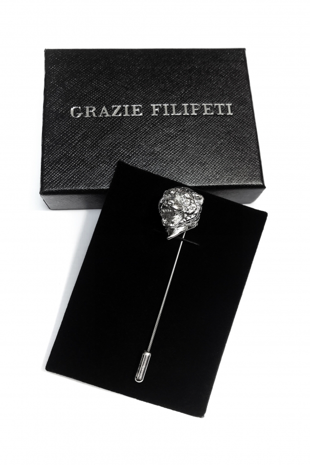 Lapel Pin Like a Tiger by Grazie Filipeti