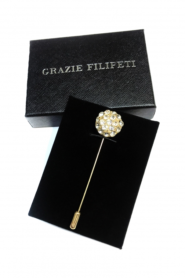 Lapel Pin Flower by Grazie Filipeti