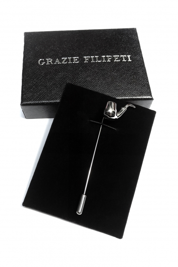 Lapel Pin Pipe by Grazie Filipeti