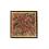 Orange Pocket Square With Paisley Pattern