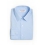 Solid blue slim fit shirt