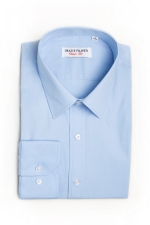 Classic fit blue shirt