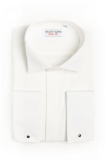 Cămașă classic fit ivory de ceremonie