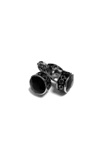 Grazie Filipeti Infinity Black Cufflinks