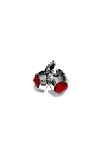 Grazie Filipeti Red Flame Cufflinks