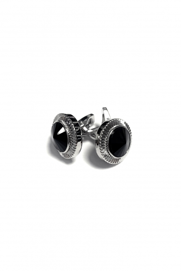Grazie Filipeti Black Rose Cufflinks