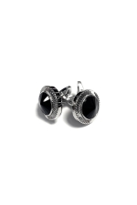 Grazie Filipeti Black Rose Cufflinks