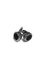 Grazie Filipeti Momentum Black Cufflinks