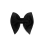 Butterfly black silk bow tie by Grazie Filipeti