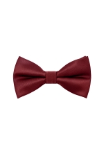 Burgundy silk bow tie by Grazie Filipeti