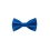 Blue silk bow tie for men by Grazie Filipeti