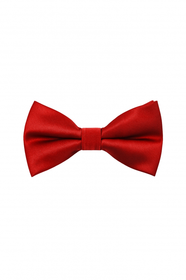 Burgundy silk bow tie by Grazie Filipeti